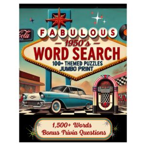 1950's Word Search JUMBO